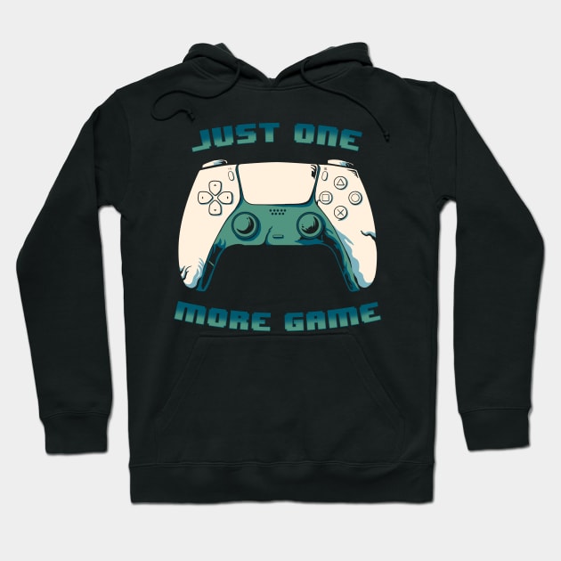 JUST ONE MORE GAME 5th version Hoodie by leepianti